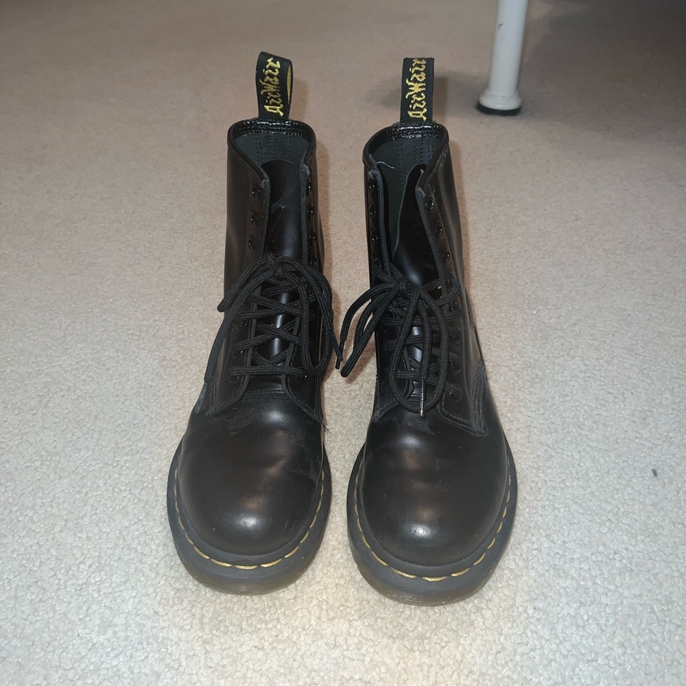 Dr. Martens Black Combat Boots